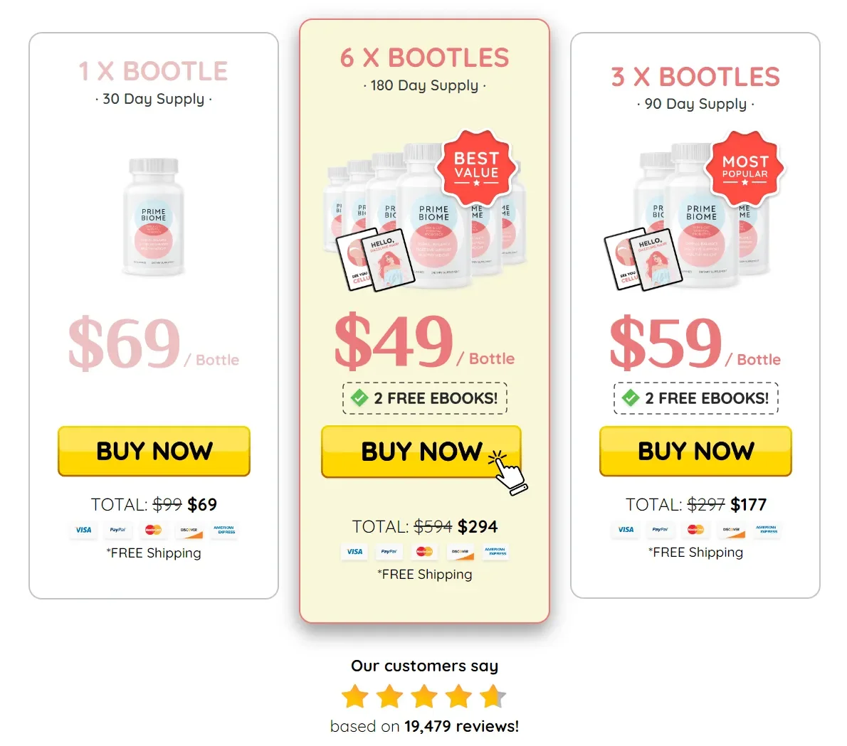 Buy primebiome official website